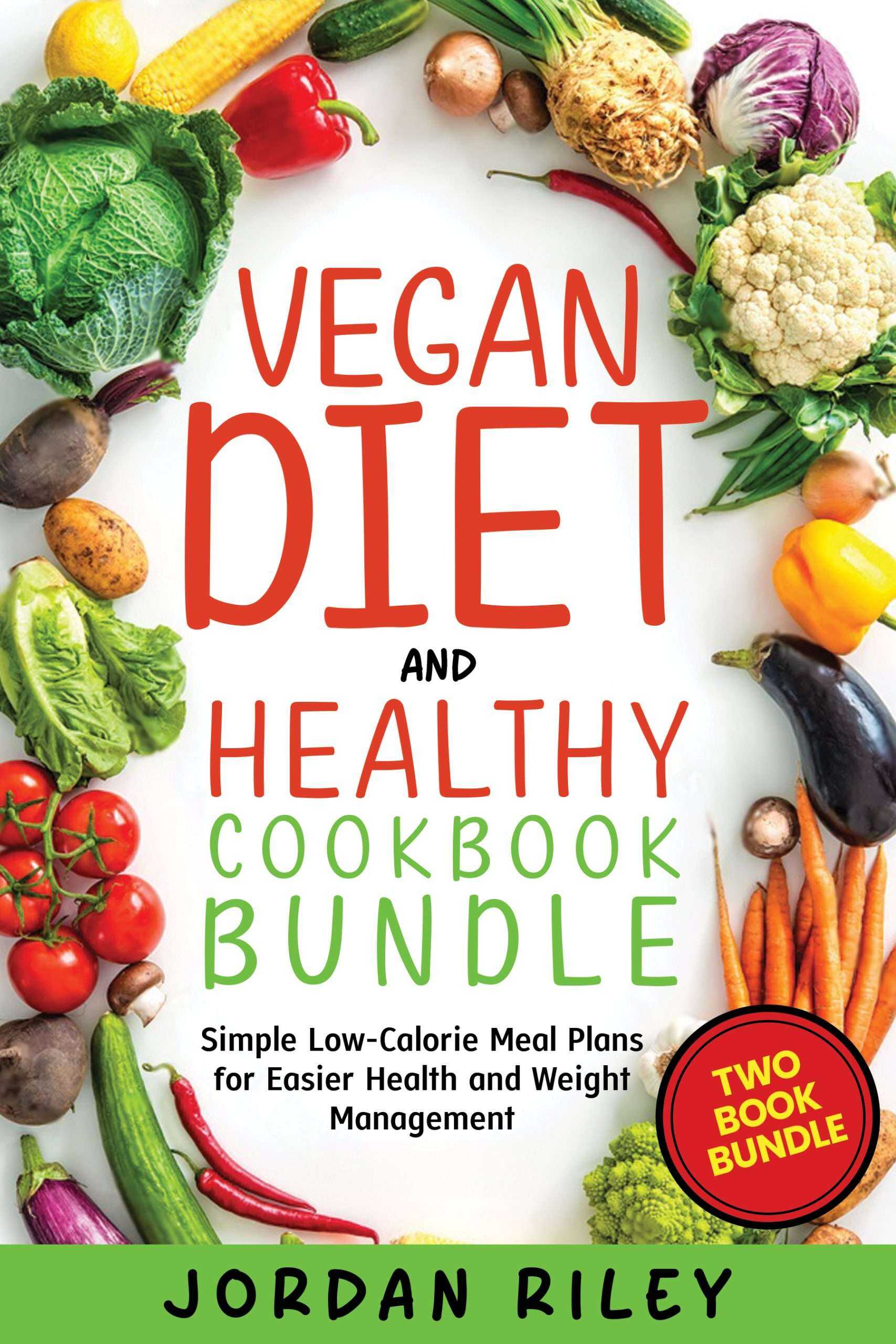 Vegan Diet and Healthy Cookbook Bundle